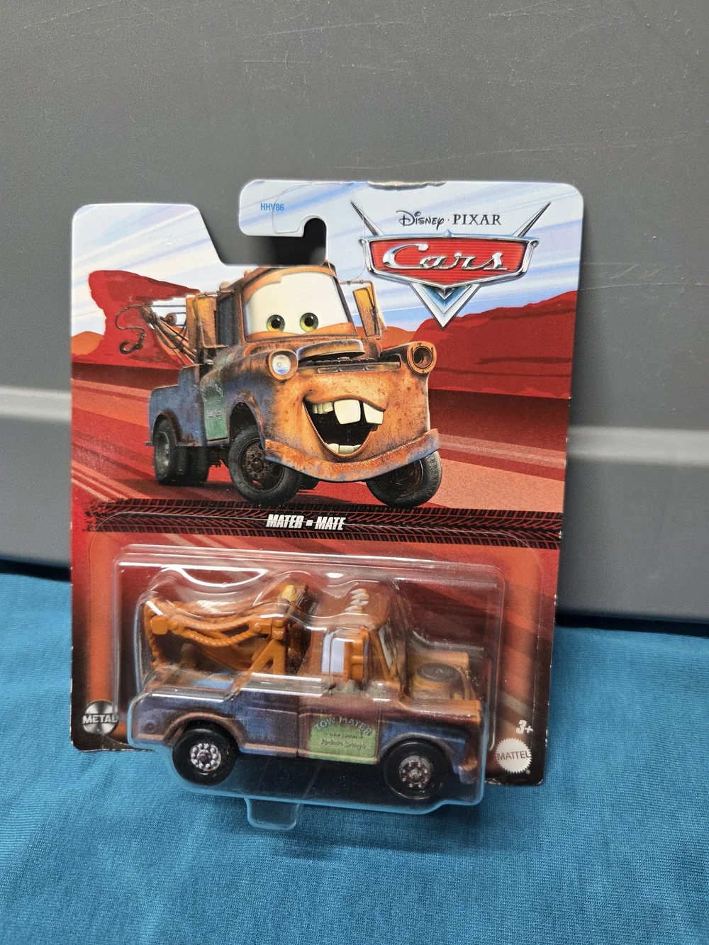 Disney Pixar Cars 2021 TOW MATER WITH HOOK Metal 1:55 Scale Diecast